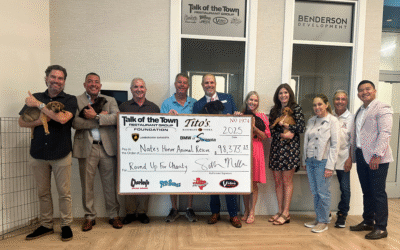 Talk of the Town Restaurant Group Foundation Donates Over $98,000 to Nate’s